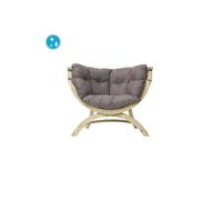 Amazonas Siena Uno Single Seat - Taupe in Silver amazonas Silver