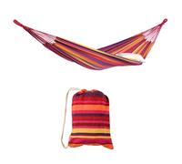 Amazonas Tahiti Single Hammock - Weatherproof Cotton, Brazilian Style in Red amazonas Red