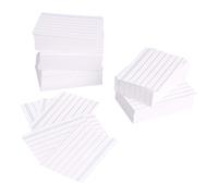 AmazonBasics A8 Ruled Index Cards White (Pack of 1000) Amazon Vine