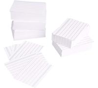 AmazonBasics A8 Ruled Index Cards - White (Pack of 1000) - Amazon Vine