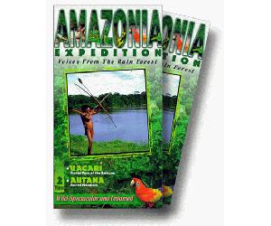 Amazonia Expedition - Amazonia Expedition - Voices From The Rain Forest: Volume 1: Uacari Scarlet Face of the Amazon, Volume 2: Autana Sacred Mountain [VHS]