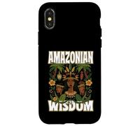 AMAZONIAN WISDOM Ancient Cultures Indigenous People Jungle Case for iPhone X/XS