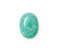 Amazonite Palm Stone, Worry Stones, Natural Oval Worry Stone, Natural Stone Oval for Balancing Reiki, Therapy, Meditation (Amazonite, 70-80g)