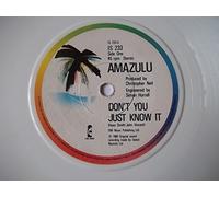 AMAZULU Don't You Just Know It UK 7" 45 white vinyl