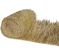 amaZulu Inc. Mexican Straw Roof Thatch - Palm Thatch Rolls 35" H x 30'L | Duck Blind Grass | Tiki Hut Thatch | Duck Boat Blinds | Palapa Thatch Roofing | Thatch Roofing for Tiki Bar | Tiki Bar Huts