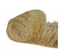 amaZulu Inc. Mexican Straw Roof Thatch - Palm Thatch Rolls 35" H x 30'L | Duck Blind Grass | Tiki Hut Thatch | Duck Boat Blinds | Palapa Thatch Roofing | Thatch Roofing for Tiki Bar | Tiki Bar Huts
