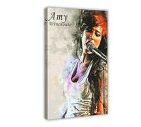 AmAzwi Amy Winehouse Music Poster 5 Canvas Poster Wall Art Decor Print Picture Paintings for Living Room Bedroom Decoration Frame: 08x12inch(20x30cm)