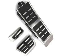 AMAZWI Car Brake Clutch Gas Pedal Cover for Porsche Macan/Macan S 2014-2020,Non-Slip Accelerator Footrest Modified Gas Brake Pad Clutch Pedal Pads Covers Set Accessories Pedals,