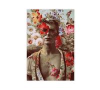 AmAzwi David Bowie Art Poster Album Canvas Poster Bedroom Decor Sports Landscape Office Room Decor Gift Unframe: 12x18inch(30x45cm)