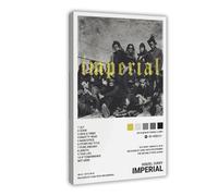 AmAzwi Denzel Curry Poster Imperial Album Cover Poster Canvas Poster Wall Art Decor Print Picture Paintings for Living Room Bedroom Decoration Frame: 08x12inch(20x30cm)
