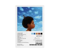 AmAzwi Drake Poster Nothing Was The Same Poster Album Cover Canvas Poster Bedroom Decor Sports Landscape Office Room Decor Gift Unframe: 12x18inch(30x45cm)