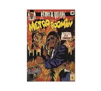 AmAzwi Metro Boomin HEROES & VILLAINS Comic Poster Canvas Poster Wall Art Decor Print Picture Paintings for Living Room Bedroom Decoration Unframe: 08x12inch(20x30cm)