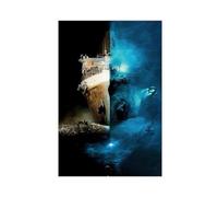 AmAzwi Movie Poster Titanic 4 Canvas Poster Wall Art Decor Print Picture Paintings for Living Room Bedroom Decoration Unframe: 08x12inch(20x30cm)