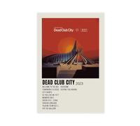 AmAzwi Nothing But Thieves - Dead Club City 2023 Music Album Canvas Poster Wall Art Decor Print Picture Paintings for Living Room Bedroom Decoration Unframe: 12x18inch(30x45cm)