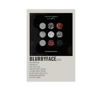 AmAzwi Singer Twenty One Pilots Blurryface Album Canvas Poster Wall Art Decor Print Picture Paintings for Living Room Bedroom Decoration Unframe: 08x12inch(20x30cm)