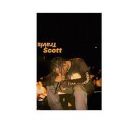 AmAzwi Travis Scott Canvas Poster Wall Art Decor Print Picture Paintings for Living Room Bedroom Decoration Unframe: 08x12inch(20x30cm)