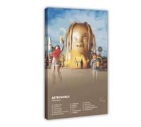 AmAzwi Travis Scott Poster - Astroworld Limited Poster 3 Canvas Poster Bedroom Decor Sports Landscape Office Room Decor Gift Frame: 08x12inch(20x30cm)
