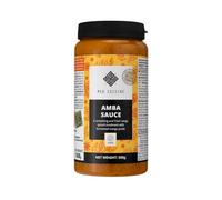 Amba Sauce "Med Cuisine" (500GR) - A Tangy Mango Pickled Condiment - Amba Mango Sauce - Levant Condiment - Vegan & Non-GMO