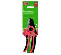 Ambador Anvil Secateurs Red/black (One Size)