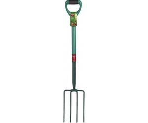 Ambador Carbon Steel Digging Fork Green (One Size)