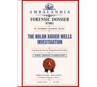 AMBALANDIA FORENSIC DOSSIER Nº001: The Nolan Xavier Wells Investigation