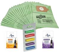 AMBARS 40 Pack Vacuum Cleaner Bags + 20 Air Fresheners, Paper, Compatible with Vacuum Cleaner, Numatic Henry Vacuum Cleaner Bags