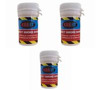 AMBARS Flea & Cluster Fly Killer Smoke Bombs 3.5g-Flea bombs for the home Pro Flea Treatment Foggers for the Home-Professional Strength Approved for Amateur Use|flea bomb|Bed Bug Killer (Pack of 3)