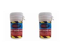 AMBARS Flea & Cluster Fly Killer Smoke Bombs 3.5g-Flea bombs for the home Pro Flea Treatment Foggers for the Home-Professional Strength Approved for Amateur Use|flea bomb|Bed Bug Killer (Pack of 2)