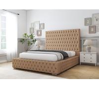 Ambassador Bed Frame Comfort Beds Beige Small Double