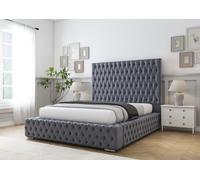 Ambassador Bed Frame Comfort Beds Charcoal Small Double