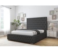 Ambassador Bed Frame Comfort Beds Charcoal Small Double
