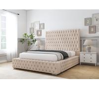 Ambassador Bed Frame Comfort Beds Light Sand Small Double