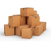 Ambassador Packing Carton Single Wall Strong Flat-packed 203x203x203mm Ref SC-05 [Pack of 25] , 307418
