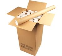 Ambassador PT-050-20-0890 Cardboard Postal Tube Box of 25 - 50mm x 890mm diameter, Brown