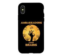 Ambassadors Love Brains Halloween Case for iPhone X/XS