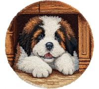 AMBATTERY Latch Hook Kits for Adults,Rug Making Kit,Animal Dog