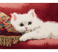 AMBATTERY Latch Hook Rug Kit cat on the Sofa 85x115cm