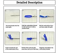 AMBATTERY Latch Hook Rug Kit Sunflower Flower Latch Hook Rug Kit for Adults Latch Hook,Latch Hook Kits,Rectangular Mat,for Bedroom,Living Room 20x15in