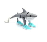AMBEERT Brainrot Toys Desk Decor, Tralalero Tralala Figure, Perfect for Collectors and Meme Lovers, Italian Brainrot Meme Shark in Shoes, Unique Collectible Gift for Display and Decoration