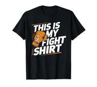 Amber Boxing Glove Design This is My Fight Shirt T-Shirt