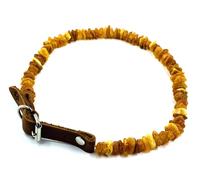 Amber Collars for Dogs - Natural Baltic Amber Raw Beads (55-60cm)