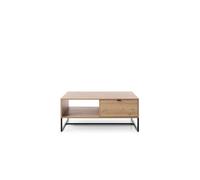 Amber Collection Coffee Table Natural Oak Abakus Direct Light Oak One Size