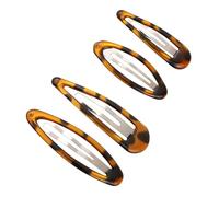 Amber colored bobby pins to securely hold portable fashion accessories hair fringe handling for daily use