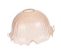 Amber Crackle Glass Lamp Shade for Pendant Light, Decorative Single Head