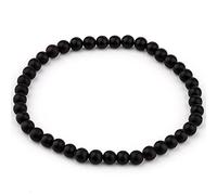 Amber Culture Amber Stretch Bracelet - Handmade 5mm Beads 100% Baltic Natural Baltic Amber Stone - Unisex with Gift Box Multiple Colors, Extra Small - 6in, Amber, Amber