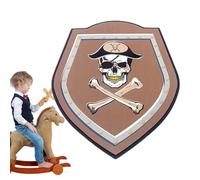 Amber Dragon Knight Shield - Foam Lightweight Medium Size | Noble Knight | Foam Shield Toy For Role Play Cosplay Costume Battles Kids Fun And Daily Pretend Play Activities