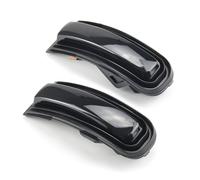 Amber Full LED Strip Sequential Flash Side View Mirror Turn Signal Blinker Light Assembly for 2015-2022