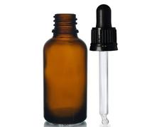 Amber Glass Dropper Bottles, 30ml with Glass Pipette and Tamper Evident Caps for Essential Oils, Pharmaceuticals, Beauty Oils (1)