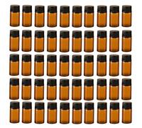 Amber Glass Vials 5ml with Proof Dropper Caps for UV