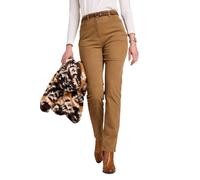 Amber Ladies Comfort Fit Stretch Cord Jeans with Elasticated Waist | Women's Flexible Fit Cotton-Rich Trousers, Expandable Comfort Fit Waistband in Classic Jean Style